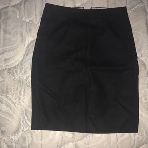 Black pencil skirt - J crew